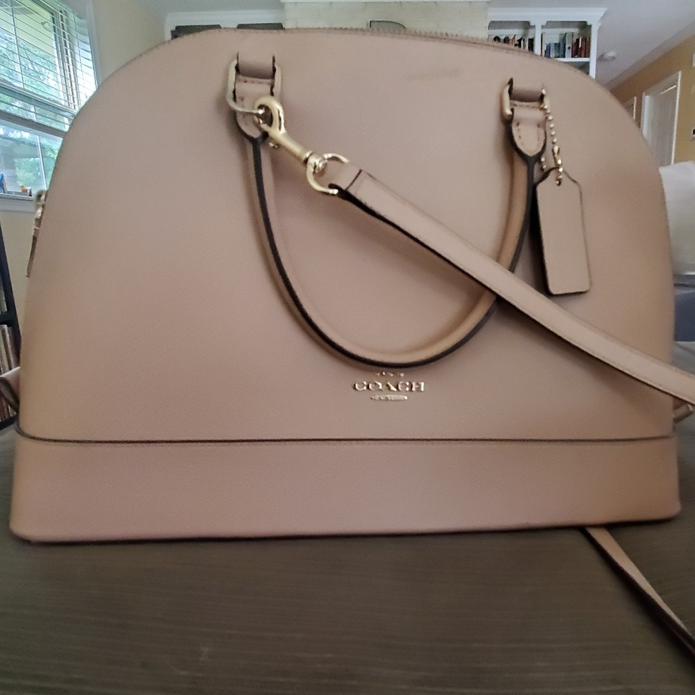 Tan Coach Bag
